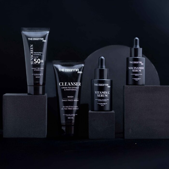 Total Pro: Cleanser + Vitamin C Serum + Niacinamide Serum + Sunscreen