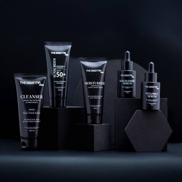 Force Complete: Cleanser + Vitamin C Serum + Niacinamide Serum + Moisturizer + Sunscreen